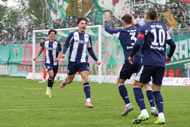 Football, RL Nordost, BSG Chemie Leipzig - Hertha BSC II