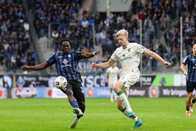 Football, 3rd League, SV Waldhof Mannheim - 1860 Munich