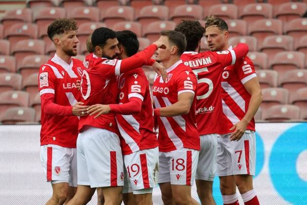 Cottbuser Torjubel Football 3 Liga 2025 2026 FC Energie Cottbus TSV Havelse