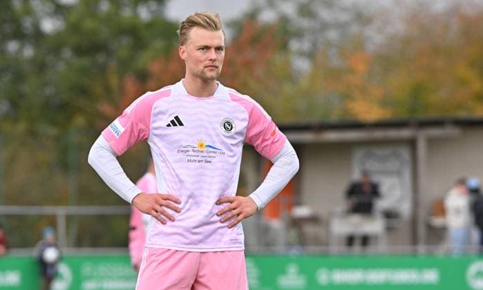 25 10 2025 Football Season 2025 2026 Regionalliga Bayern 15 Matchday SpVgg Greuther Fürth Fuerth II U23 Kleeblatt SpVgg Ansbach Mezi xmexzix Niklas Seefried 8, SpVgg Ansbach disappointed Disappointment