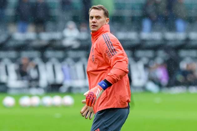 Torhueter Manuel Neuer (FC Bayern Muenchen) schaut, Bundesliga, Borussia Mönchengladbach v FC Bayern München, Stadion im Borussia-Park am 25. October 2025 in Mönchengladbach, Deutschland. (Foto von Marco Steinbrenner DeFodi Images) Torhueter Manuel Neuer (FC Bayern Muenchen) looks on, Bundesliga, Borussia Mönchengladbach v FC Bayern München, Stadion im Borussia-Park, October 25, 2025 in Mönchengladbach, Germany. (Photo by Marco Steinbrenner DeFodi Images) DFL regulations prohibit any use of photographs as image sequences and or quasi-video. Goalkeeper Manuel Neuer FC Bayern Muenchen looks on, Bundesliga, Borussia Mönchengladbach v FC Bayern München, Stadion im Borussia Park on October 25, 2025 in Mönchengladbach, Germany Photo by Marco Steinbrenner DeFodi Images Goalkeeper Manuel Neuer FC Bayern Muenchen looks on, Bundesliga, Borussia Mönchengladbach v FC Bayern München, Stadion im Borussia Park, October 25, 2025 in Mönchengladbach, Germany Photo by Marco Steinbrenner DeFodi Images DFL regulations prohibit any use of photographs as image sequences and or quasi video