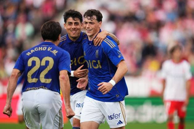 ESP: Girona FC v Real Oviedo. Liga match 2025-2026, Date 10 Federico Vinas of Real Oviedo during the La Liga match 2025-2026, date 10 between Girona FC and Real Oviedo played at Montilivi Stadium on October 25, 2025 in Girona, Spain. kpng Copyright: xBaguxBlancox xPRESSINx PS_251025_GIR_OVI_2425_219