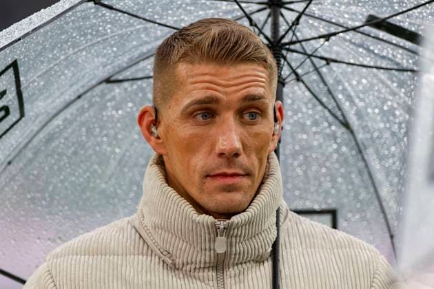 Mönchengladbach, Germany, 25 10 25 Expert Nils Petersen looks on during the Bundesliga match between Borussia Mönchengladbach and FC Bayern Munich at the stadium in Borussia Park Mönchengladbach Stadion im Borussia Park North Rhine Westphalia Germany Copyright: xBrauer-Fotoagenturx xAdrianxSchlx