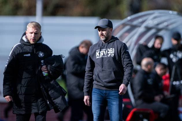 Rene Klingbeil, KSV Hessen Kassel, Coach , TSG Balingen vs KSV Hessen Kassel, Football, Regionalliga Suedwest, Matchday 14, Season 2025 2026, 25 10 2025, Eibner Pressefoto Andreas Ulmer TSG Balingen vs KSV Hessen Kassel, Football, Regionalliga Suedwest, Matchday 14, Season 2025 2026, 25 10 2025, Balingen Copyright: xEibner-Pressefoto AndreasxUlmerx EP_AUR