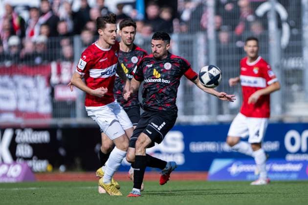 Football, RL Südwest, TSG Balingen - KSV Hessen Kassel