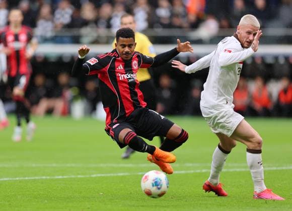 Football, 1. BL, Eintracht Frankfurt - FC St. Pauli