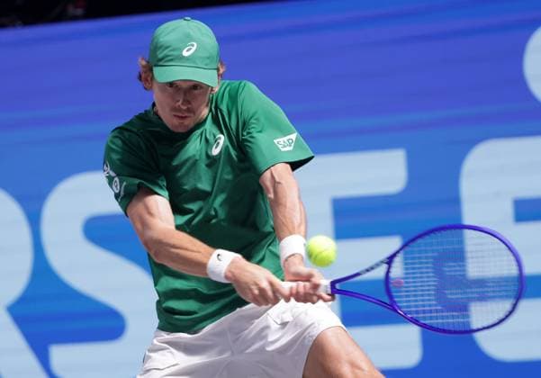 TENNIS - ATP, Tennis Herren Erste Bank Open VIENNA,AUSTRIA,25.OCT.25 - TENNIS - ATP World Tour, Erste Bank Open. Image shows Alex de Minaur (AUS).  GEPAxpictures xWalterxLuger