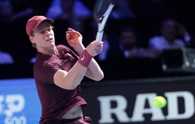 TENNIS - ATP, Tennis Herren Erste Bank Open VIENNA,AUSTRIA,25.OCT.25 - TENNIS - ATP World Tour, Erste Bank Open. Image shows Jannik Sinner (ITA).  GEPAxpictures xWalterxLuger
