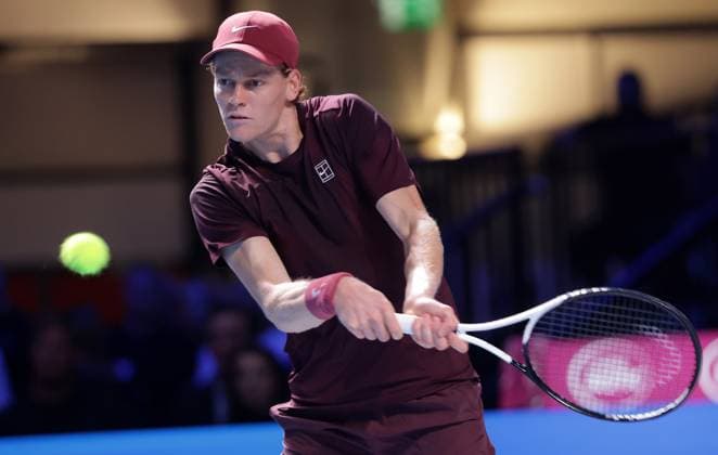 TENNIS - ATP, Tennis Herren Erste Bank Open VIENNA,AUSTRIA,25.OCT.25 - TENNIS - ATP World Tour, Erste Bank Open. Image shows Jannik Sinner (ITA).  GEPAxpictures xWalterxLuger
