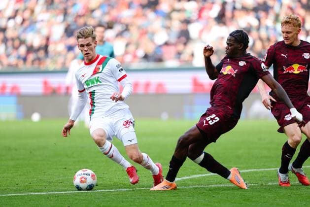 Football, 1. BL, FC Augsburg - RB Leipzig