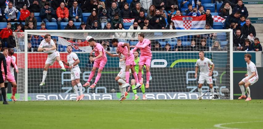 25 10 25 TSG 1899 Hoffenheim 1 FC Heidenheim Germany, Sinsheim, 25 10 2025, Football, Bundesliga, Season 2025 2026, TSG 1899 Hoffenheim 1 FC Heidenheim TSG 1899 Hoffenheim