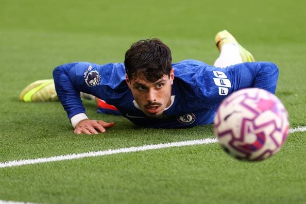 Chelsea gegen Sunderland 25. Oktober 2025, London Premier League Fußball Chelsea gegen Sunderland Pedro Neto von Chelsea Foto Jacques Feeney Abseits London UK  Copyright: xJacquesxFeeneyx xOffsidexOffside