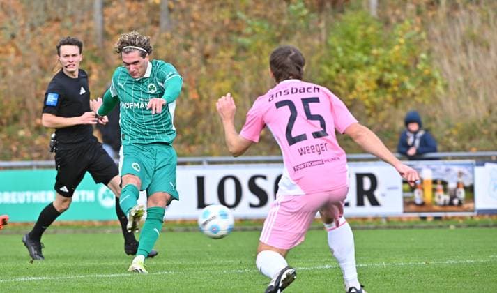 Football, RL Bayern, SpVgg Greuther Fürth II - SpVgg Ansbach 09