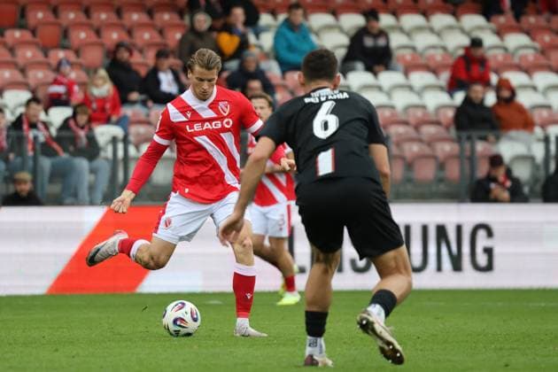11 Moritz Hannemann Energie Cottbus Football 3 League 2025 2026 FC Energie Cottbus TSV Havelse