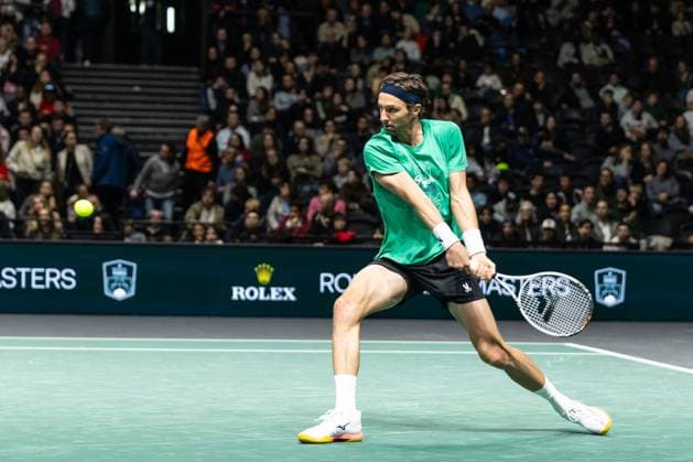Rolex Paris Masters 2025 Arthur Rinderknech participates in a training session before the Paris ATP, Tennis Herren Masters 1000 tennis tournament at the Paris La Defense Arena in Nanterre, on the outskirts of Paris, in Paris, France, on October 25, 2025. Paris France  Copyright: xIbrahimxEzzatx originalFilename:ezzat-notitle251025_npYjL.jpg