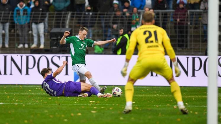 Football, 3rd division, 1. FC Schweinfurt 05 - VfL Osnabrück