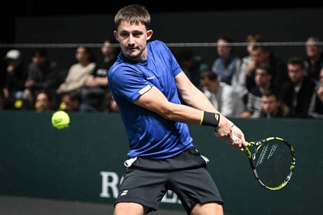 Rolex Paris Masters 2025 qualifications in Paris FA Ugo Blanchet competes during the Rolex Paris Masters 2025 qualifications at the Paris La Defense Arena in Paris, on October 25, 2025. Photo by Firas Abdullah ABACAPRESS.COM Paris Ile-de-France France  Copyright: xAbdullahxFiras ABACAx