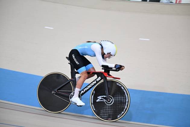 25-10-2025 World Championships Elite Women Track; Giornata 04; 2025, Uruguay; Wynants Castrillon, Luciana; Santiago Del Cile - Velodromo Penalolen; 