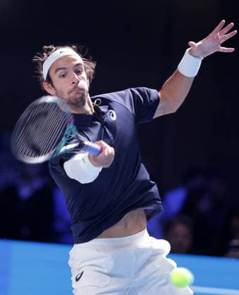 TENNIS - ATP, Tennis Herren Erste Bank Open VIENNA,AUSTRIA,25.OCT.25 - TENNIS - ATP World Tour, Erste Bank Open. Image shows Lorenzo Musetti (ITA).  GEPAxpictures xWalterxLuger
