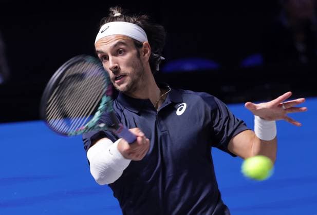 TENNIS - ATP, Tennis Herren Erste Bank Open VIENNA,AUSTRIA,25.OCT.25 - TENNIS - ATP World Tour, Erste Bank Open. Image shows Lorenzo Musetti (ITA).  GEPAxpictures xWalterxLuger