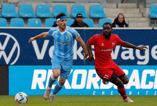 Football, RL Nordost, Chemnitzer FC - Hertha 03 Zehlendorf