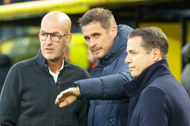 Kramer, Kehl, Ricken all BVB GER, Borussia Dortmund vs 1 FC Koeln, Football, 1 Liga, Matchday 8, Season 2025 2026, 25 10 2025 DFL REGULATIONS PROHIBIT ANY USE OF PHOTOGRAPHS AS IMAGE SEQUENCES AND OR QUASI VIDEO GER, Borussia Dortmund vs 1 FC Koeln, Football, 1 Liga, Matchday 8, Season 2025 2026, 25 10 2025 Dortmund Copyright: xEibner-Pressefoto FrankxZeisingx EP_FZG