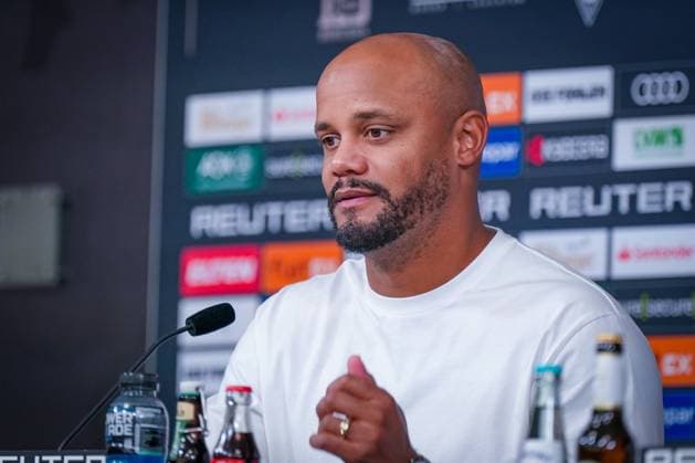 Germany Soccer Bundesliga 2025 26, 8 Matchday Borussia Mönchengladbach vs FC Bayern Munich Borussia Park Mönchengladbach Vincent Kompany Coach, FC Bayern Munich Press Conference, Media Mönchengladbach North Rhine-Westphalia Germany Copyright: xJOERANxSTEINSIEKx