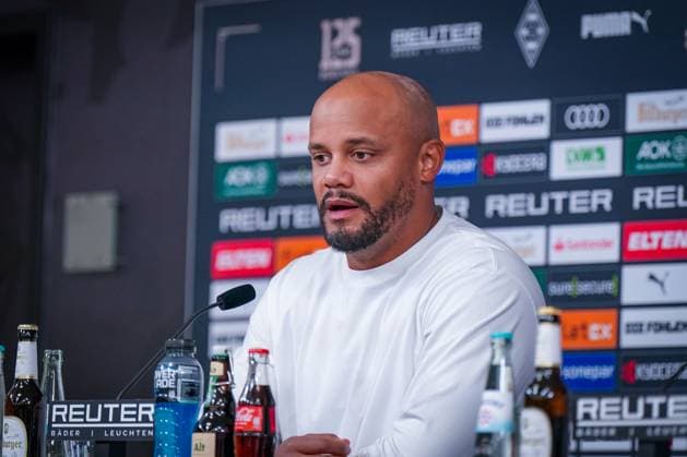 Germany Soccer Bundesliga 2025 26, 8 Matchday Borussia Mönchengladbach vs FC Bayern Munich Borussia Park Mönchengladbach Vincent Kompany Coach, FC Bayern Munich Press Conference, Media Mönchengladbach North Rhine-Westphalia Germany Copyright: xJOERANxSTEINSIEKx