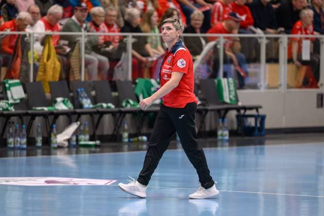 Lydia Jakubisova Thueringer HC, Co Coach GER, Thuringia, Thueringer HC v VfL Oldenburg, Alsco Handball Bundesliga Frauen, 1 Handballbundesliga Frauen, Handball, Matchday 6, Season 2025 2026, 18 00 hrs, 25 10 2025 GER, Thuringia, Thueringer HC v VfL Oldenburg, Alsco Handball Bundesliga Frauen, 1 Handballbundesliga Frauen, Handball, Matchday 6, Season 2025 2026, 18 00 hrs, 25 10 2025 Bad Langensalza Copyright: xEibner-Pressefoto MartinxHerbstx EP_MHT