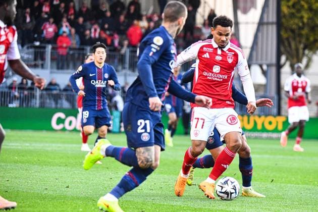 FOOTBALL : Stade Brestois 29 vs Paris Saint Germain - Ligue 1 - JournÃ e 9 - 25 10 2025 Kenny Lala (Stade Brestois) BrestFrance  Copyright: xBaptistexAutissierx