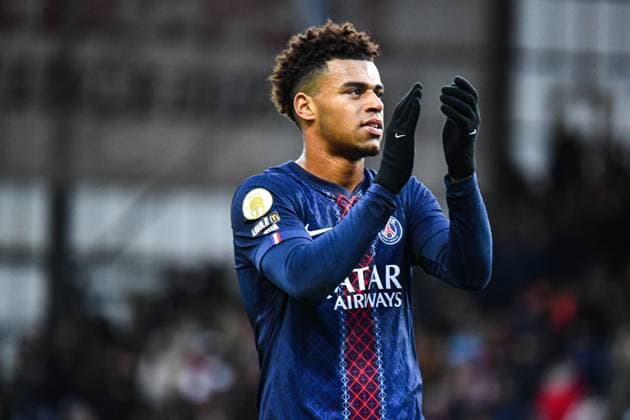 FOOTBALL : Stade Brestois 29 vs Paris Saint Germain - Ligue 1 - JournÃ e 9 - 25 10 2025 Desire Doue (Paris SG) BrestFrance  Copyright: xBaptistexAutissierx