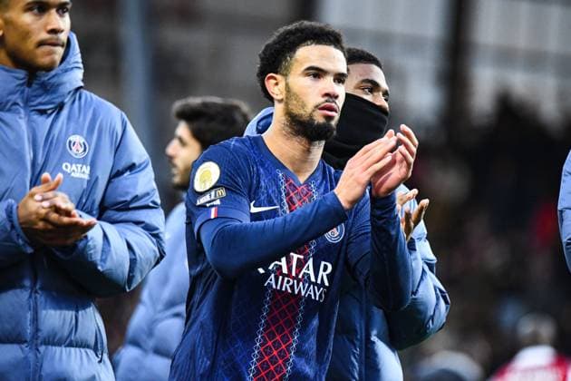 FOOTBALL : Stade Brestois 29 vs Paris Saint Germain - Ligue 1 - JournÃ e 9 - 25 10 2025 Warren Zaire-Emery (Paris SG) BrestFrance  Copyright: xBaptistexAutissierx
