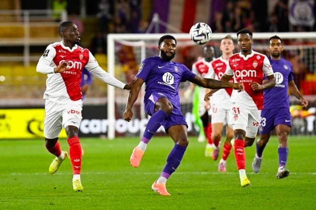 FOOTBALL : AS Monaco VS Toulouse FC - Ligue 1 McDonald s - 25 10 2025 Mark McKenzie (TFC) - Ligue 1 McDonald s match between AS Monaco and Toulouse FC on October 25, 2025 at the Louis II Stadium in Monaco. MonacoMonaco  Copyright: xWilliamxCannarellax