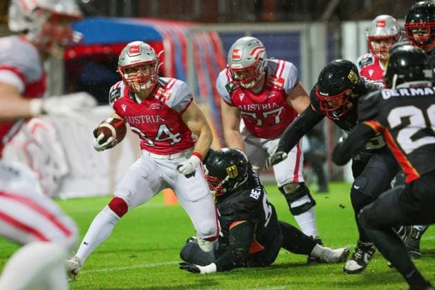 American Football, EM, Germany - Austria