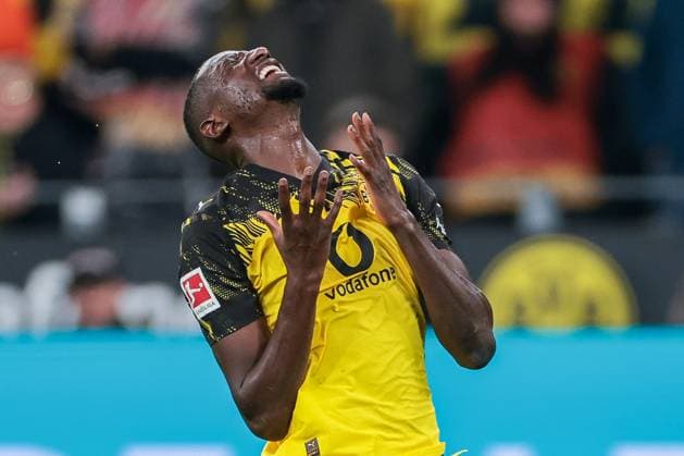 25.10.2025, 1. Bundesliga, 8. Spieltag, Borussia Dortmund - 1. FC Köln, Serhou Guirassy (Borussia Dortmund) ist sauer, Dortmund Signal Iduna Park NRW Deutschland xRHR-FOTO DEx *** 25 10 2025, 1 Bundesliga, Matchday 8, Borussia Dortmund 1 FC Köln, Serhou Guirassy Borussia Dortmund is angry, Dortmund Signal Iduna Park NRW Germany xRHR PHOTO DEx Copyright: DennisxEwert RHR-FOTOx RHR-FOTO DE