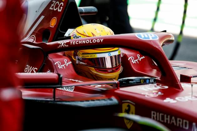 F1 - MEXICO CITY GRAND PRIX 2025 HAMILTON Lewis (gbr), Scuderia Ferrari SF-25, portrait during the 2025 Formula 1 Mexico City Grand Prix, 20th round of the 2025 FIA Formula One World Championship, WM, Weltmeisterschaft from October 24 to 26, 2025 on the Autodromo Hermanos Rodriguez, in Mexico City, Mexico - Mexico CityMexico  Copyright: xJavierxJimenezx