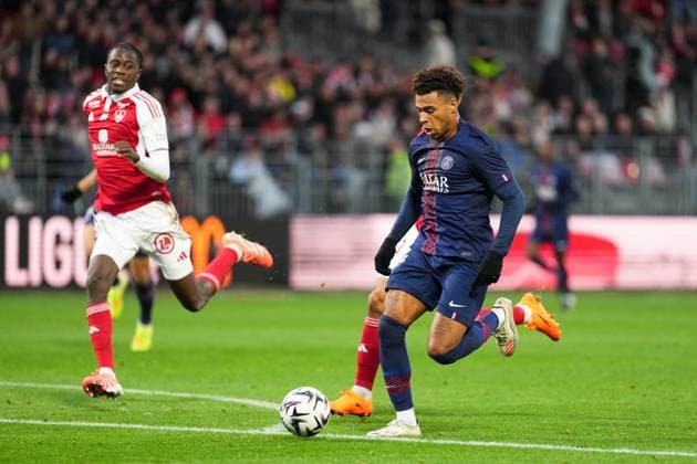 Stade Brestois 29 v Paris Saint-Germain FC - Ligue 1 McDonald s 2025 2026 14 Desire DOUE (psg) during the Ligue 1 McDonald s match between Brest and Paris at Stade Francis Le Ble on October 25, 2025 in Brest, France. Brest France  Copyright: xFEPx 776348173