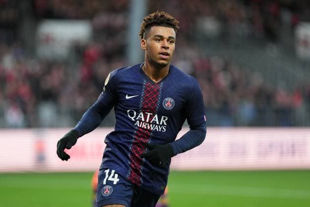 Stade Brestois 29 v Paris Saint-Germain FC - Ligue 1 McDonald s 2025 2026 14 Desire DOUE (psg) during the Ligue 1 McDonald s match between Brest and Paris at Stade Francis Le Ble on October 25, 2025 in Brest, France. Brest France  Copyright: xFEPx 776348173