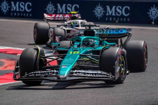 Formula?1 Gran?Premio?de?la?Ciudad?de? México?2025 Remy Midez OVERTAKE MAXPPP - Mexico?City 26 10 2025 18 STROLL Lance (can), Aston Martin Aramco Cognizant, action, 87 BEARMAN Oliver (gbr), MoneyGram Haas F1 Team, action at the Formula?1 Gran?Premio?de?la?Ciudad?de?México?2025, the 20th round of the 2025 FIA Formula?1 World Championship, WM, Weltmeisterschaft at the Autódromo?Hermanos?Rodríguez in Mexico?City, Mexico, from 23 to 26 October 2025 Mexico?City Autódromo Hermanos Rodríguez Mexico  Copyright: xOVERTAKE MAXPPPxRemyxMidezx OVT202510253293 OVT202510253293