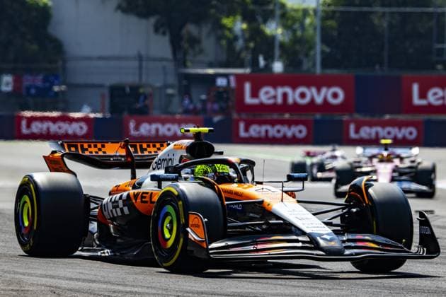 Lando Norris driving McLaren MCL39 during third practice ahead of the F1 Grand Prix of Mexico at Autodromo Hermanos Rodriguez on October 24, 2025 in Mexico City, Mexico.  Copyright: xRichardxCallis SPPx Sportspressphoto_SPR51228
