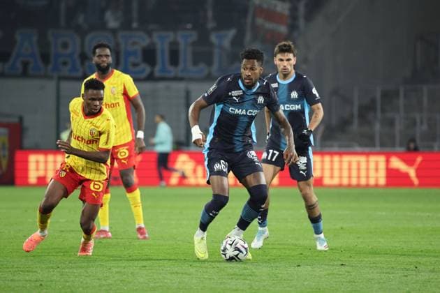 FOOTBALL : RC Lens vs Marseille - Ligue 1 J9 - 25 10 2025 Amir MURILLO (Marseille) lors du match RC Lens vs Marseille, Ligue 1 J9, stade Bollaert-Delelis, le 25 octobre 2025 - photo Laurent Sanson PsnewZ  Copyright: xLaurentxSANSONx xPsnewZx