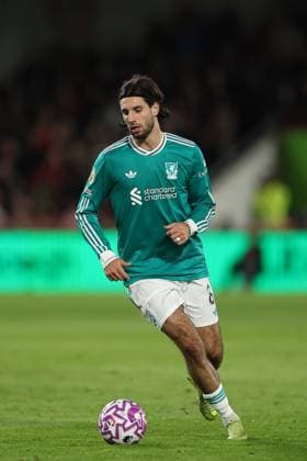 25th October 2025; Gtech Community Stadium, Brentford, London, England; Premier League Football, Brentford versus Liverpool; Dominik Szoboszlai of Liverpool  KatiexChan