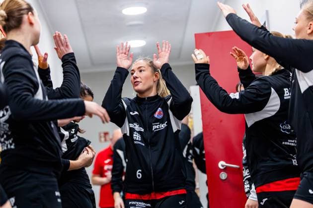 25 10 2025, GER, Handball, Women, Season 2025 2026, Alsco 1 Bl, 6 Matchday, Thueringer HC VfL Oldenburg Nathalie Hendrikse Thueringer HC,6 99947 Bad Langensalza Salza Halle Sporthalle Mehrz Thüringen Germany