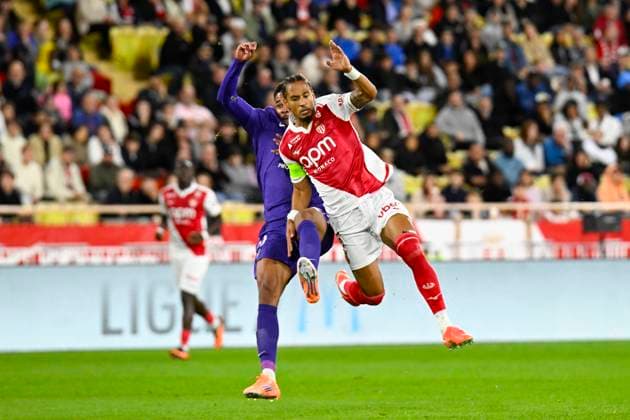 FOOTBALL : AS Monaco VS Toulouse FC - Ligue 1 McDonald s - 25 10 2025 Thilo Kehrer (ASM) - Ligue 1 McDonald s match between AS Monaco and Toulouse FC on October 25, 2025 at the Louis II Stadium in Monaco. MonacoMonaco  Copyright: xWilliamxCannarellax
