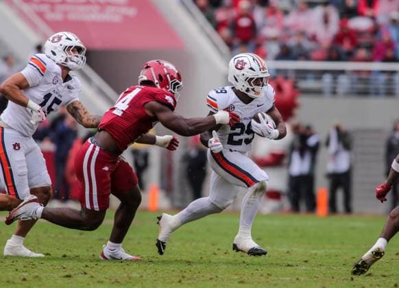 American Football, NCAA, Arkansas Razorbacks - Auburn Tigers