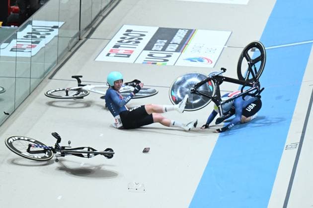 25-10-2025 World Championships Elite Women Track; Giornata 04; 2025, Usa; Ingram, Bethany; Jastrab, Megan; Santiago Del Cile - Velodromo Penalolen; 