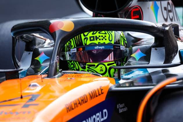 F1 - MEXICO CITY GRAND PRIX 2025 NORRIS Lando (gbr), McLaren F1 Team MCL39, portrait during the 2025 Formula 1 Mexico City Grand Prix, 20th round of the 2025 FIA Formula One World Championship, WM, Weltmeisterschaft from October 24 to 26, 2025 on the Autodromo Hermanos Rodriguez, in Mexico City, Mexico - Mexico CityMexico  Copyright: xFLORENTxGOODENx