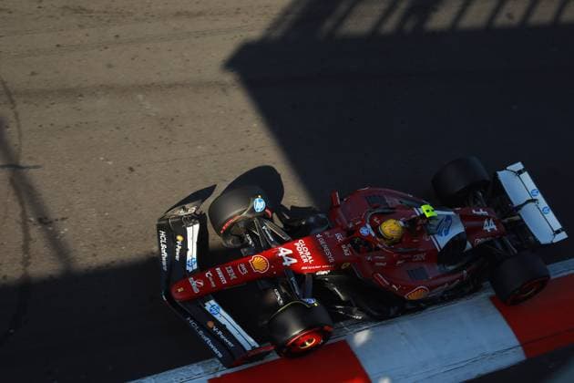 F1 Grand Prix of Mexico 2025 - Qualifying Session MEXICO CITY, MEXICO - OCTOBER 25: Lewis Hamilton of Ferrari driving the (44) SF-25 on track during the qualifying session ahead of the F1 Grand Prix of Mexico, at Autodromo Hermanos Rodriguez, in Mexico City, Mexico on October 25, 2025. Daniel Cardenas Anadolu Mexico City Mexico. Editorial use only. Please get in touch for any other usage.  Copyright: x2025xAnadoluxDanielxCardenasx