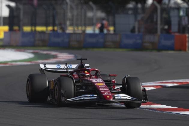 Charles Leclerc driving Ferrari SF-25 during qualifying ahead of the F1 Grand Prix of Mexico at Autodromo Hermanos Rodriguez on October 25, 2025 in Mexico City, Mexico. Copyright: xRichardxCallis SPPx Sportspressphoto_SPR51468