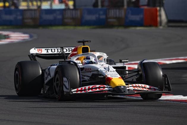 Isack Hadjar driving Racing Bulls VCARB 02 during qualifying ahead of the F1 Grand Prix of Mexico at Autodromo Hermanos Rodriguez on October 25, 2025 in Mexico City, Mexico. Copyright: xRichardxCallis SPPx Sportspressphoto_SPR51499